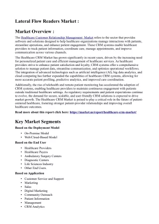 Healthcare CRM Market Trends: Personalization in Patient Communication and Care