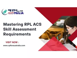 Mastering RPL ACS Skill Assessment Requirements