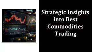 Best commodities trading