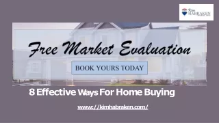 8 Effective Ways For Home Buying