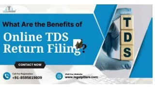 What are the Benefits of TDS Return Filing Online?