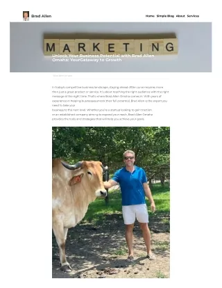 Brad Allen Omaha - Expert Marketing Solutions