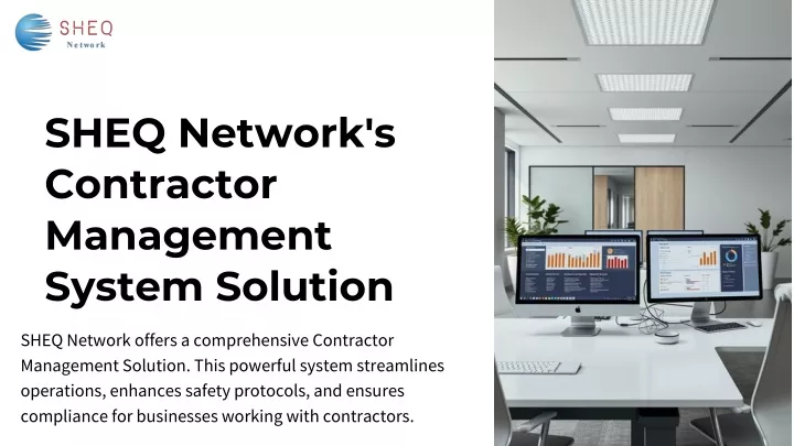 sheq network s contractor management system