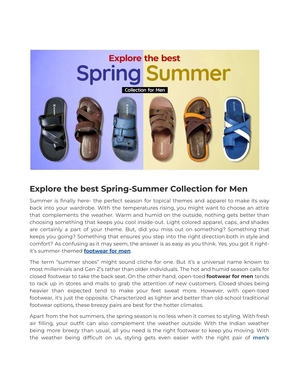 Spring/summer Collection Timeline PPT - Explore the best Spring-Summer Collection for Men PowerPoint ...