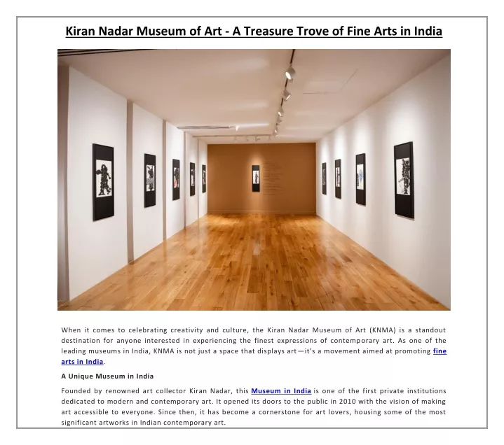 kiran nadar museum of art a treasure trove