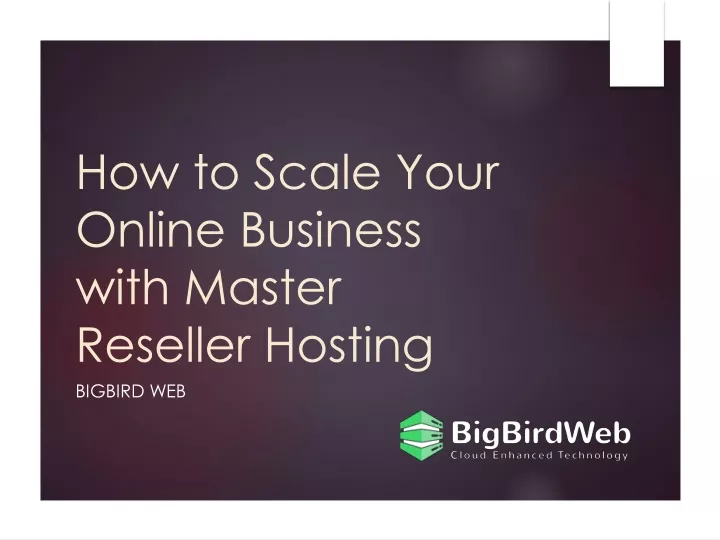 how to scale your online business with master