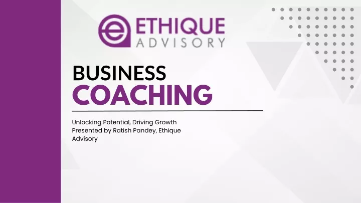 business coaching