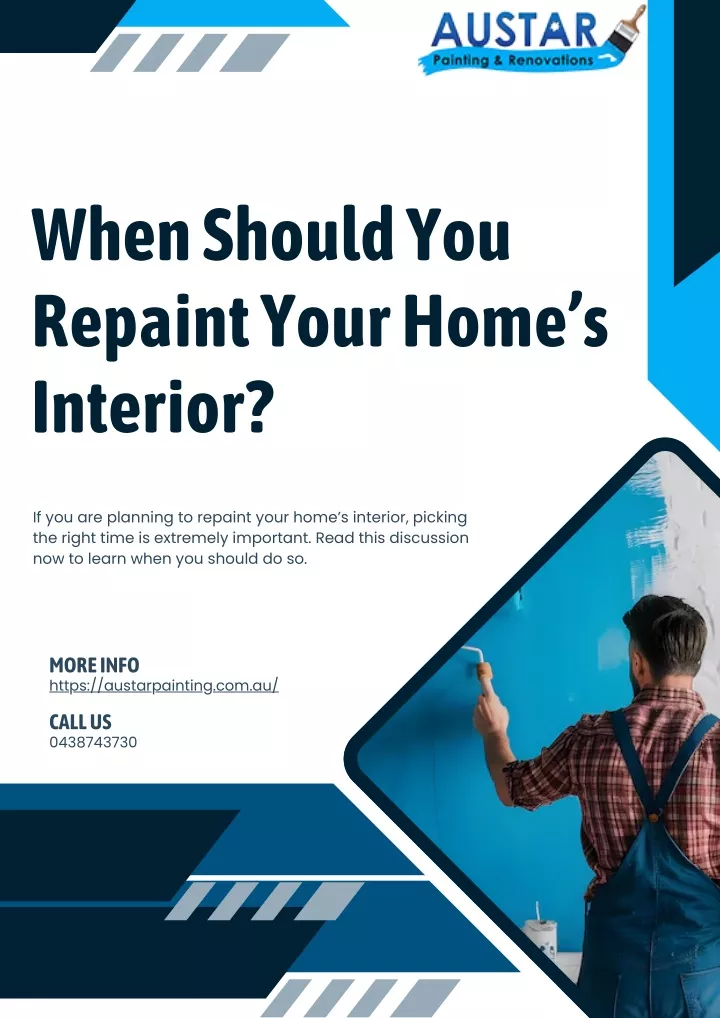 when should you repaint your home s interior