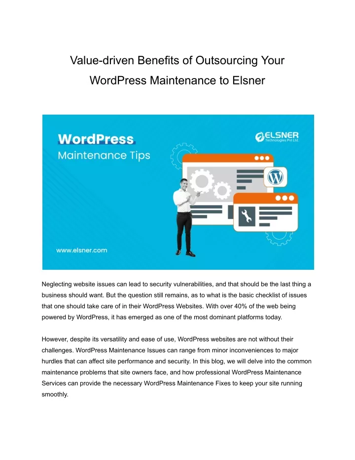 value driven benefits of outsourcing your