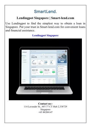 Lendingpot Singapore  Smart-lend.com