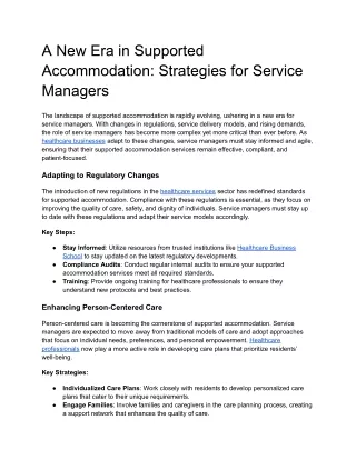 A New Era in Supported Accommodation_ Strategies for Service Managers