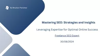 Mastering SEO: Strategies and Insights