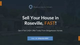 We Buy Houses In Roseville