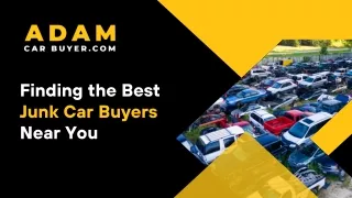 Finding the Best Junk Car Buyers Near You