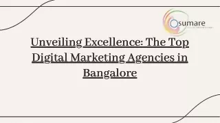 Top 10 Digital Marketing Agencies in Bangalore: Find Your Perfect Partner