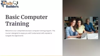 Join the Best Basic Computer Training in Kolkata and Boost Your Career