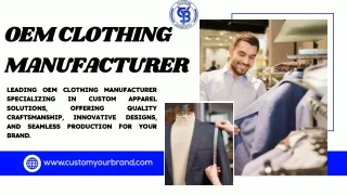 Oem Clothing Manufacturer