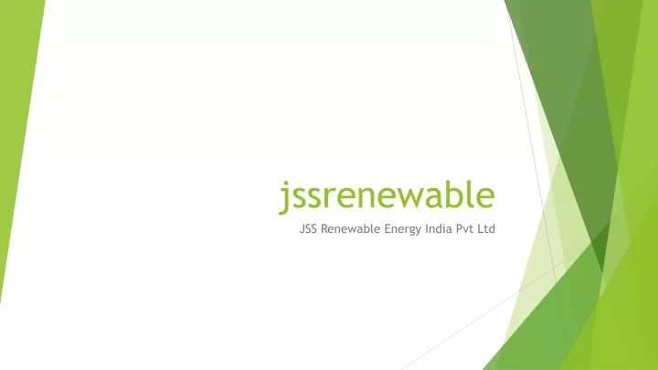 jssrenewable