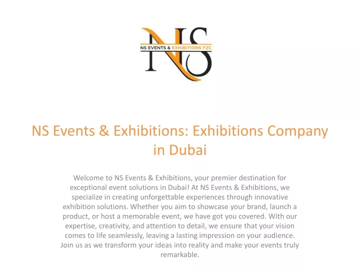 ns events exhibitions exhibitions company in dubai