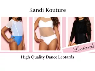 What You Must Learn About the Dancewear Leotards for Teens - Kandi Kouture