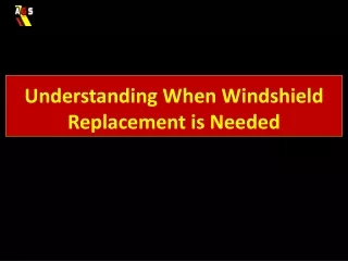 Understanding When Windshield Replacement is Needed