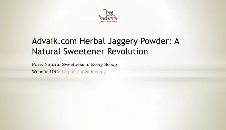 advaik com herbal jaggery powder a natural