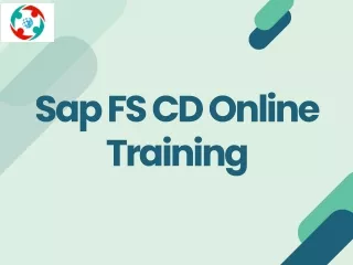 "Enhance Your Financial Skills with SAP FS-CD Online Training by Proexcellency"