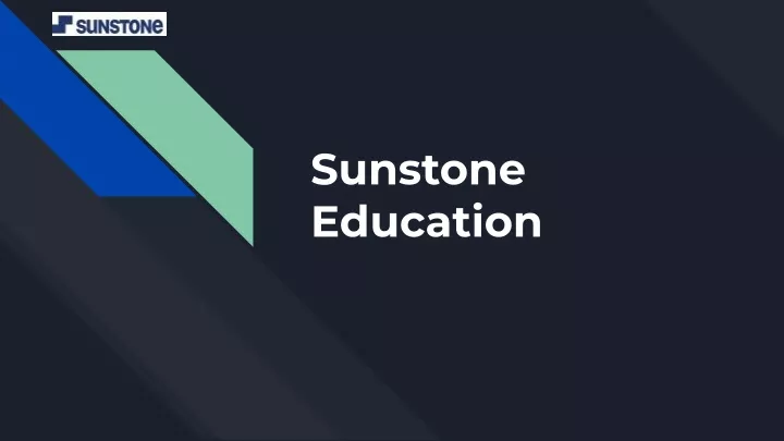 sunstone education