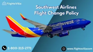 What is the Southwest Airlines Flight Change Policy?