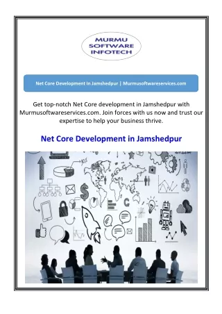net core development in jamshedpur