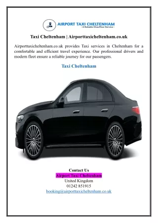 Taxi Cheltenham | Airporttaxicheltenham.co.uk