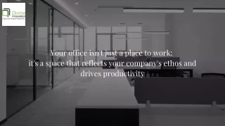 Budget-friendly Corporate Interior Designer in Bangalore  Divine Innovation
