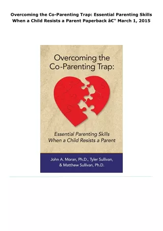 overcoming the co parenting trap essential