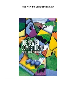 read the new eu competition law
