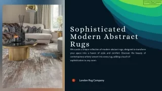 Sophisticated Modern Abstract Rugs | London Rug Company