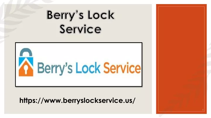 berry s lock service