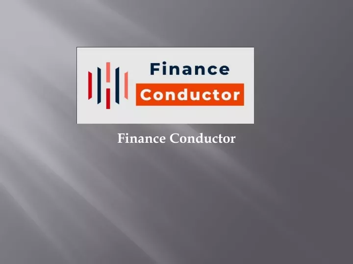 finance conductor