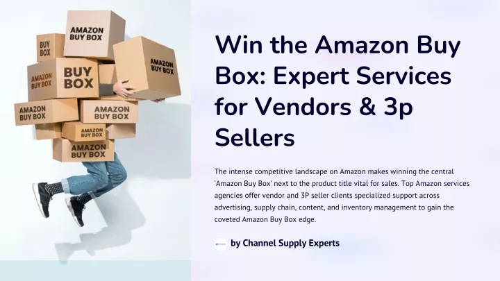 win the amazon buy box expert services