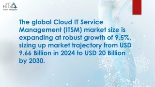 Cloud IT Service Management (ITSM) Market Demonstrates A Spectacular Growth By 2