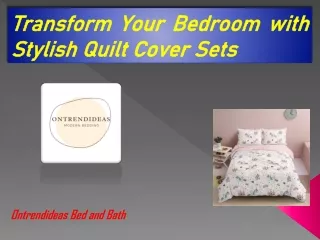 Quilt Cover Sets