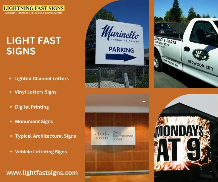 light fast signs