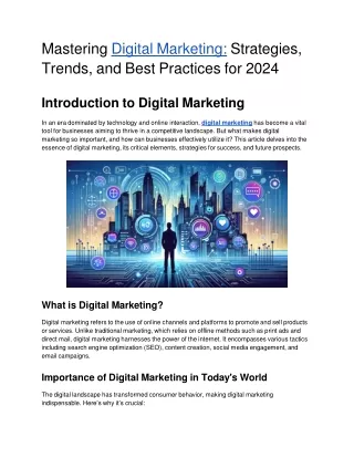Digital Marketing