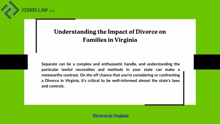 understanding the impact of divorce on families