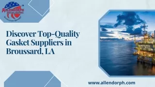 Discover Top-Quality Gasket Suppliers in Broussard, LA