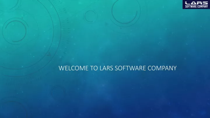 welcome to lars software company