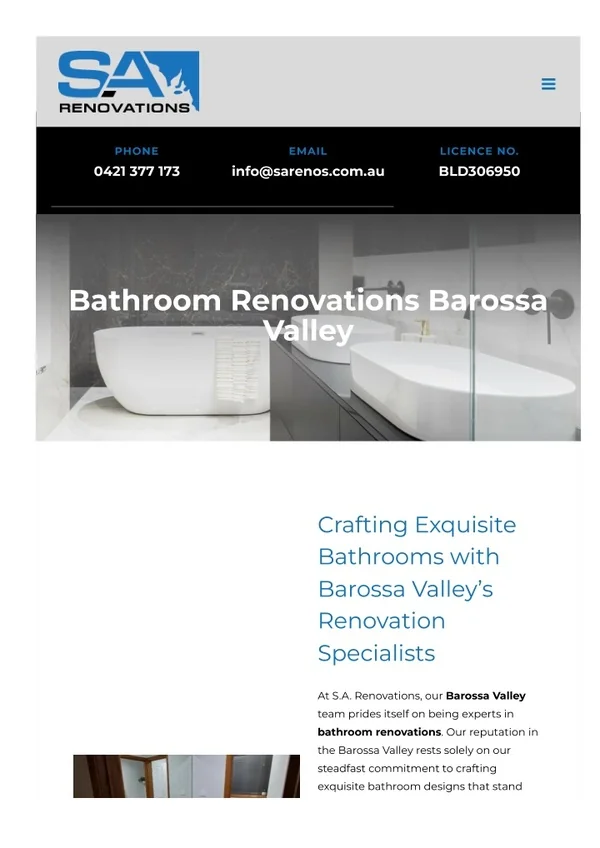 bathroom renovations Norwood