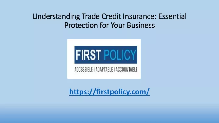 understanding trade credit insurance essential protection for your business