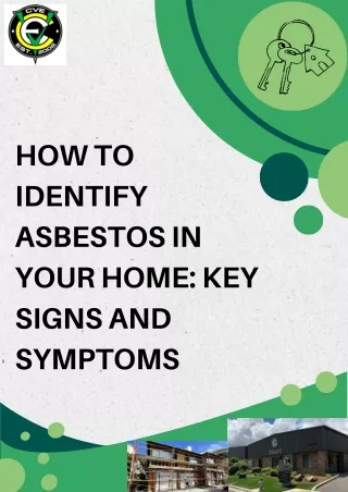 How to Identify Asbestos in Your Home Key Signs and Symptoms