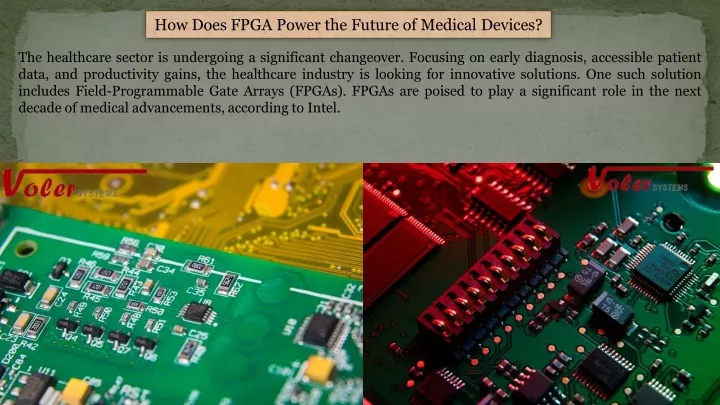 how does fpga power the future of medical devices