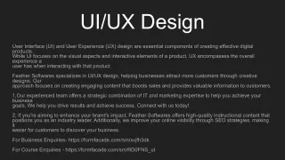UI/UX Design | best ui/ux design course in nagercoil